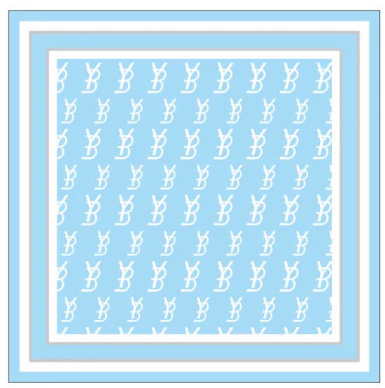 Light Blue YB scarf