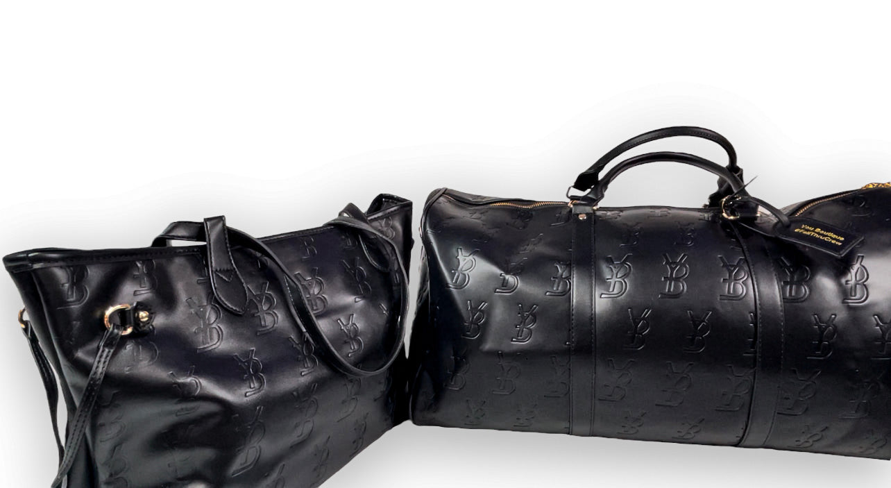 Tote & Duffle Bag Set