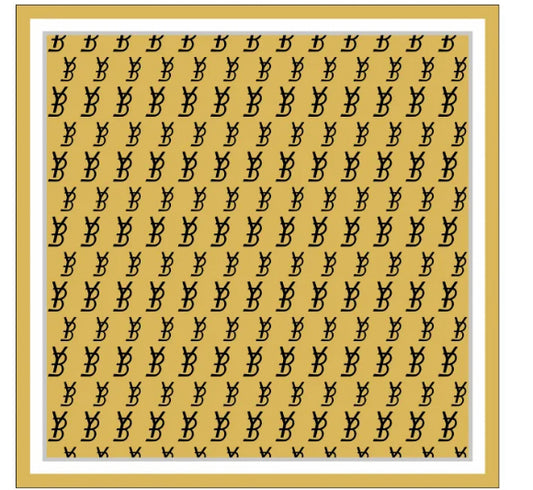 Gold YB scarf