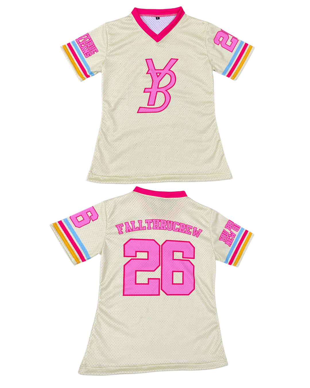 YB pink JERSEY size extra large