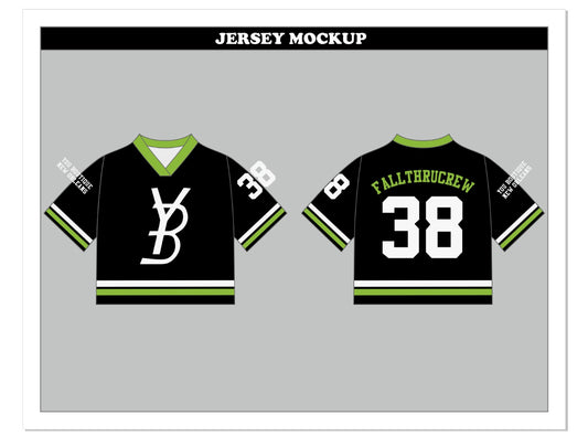 YB woman jersey size medium