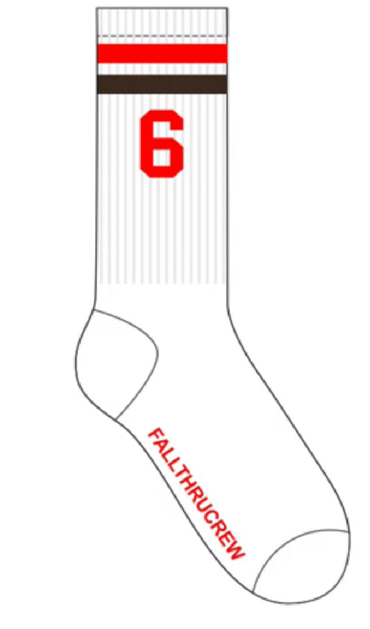 6 ward socks