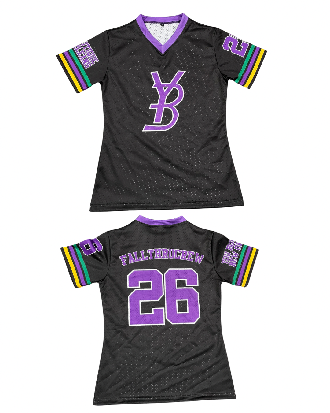 YB black/purple JERSEY size large