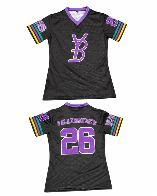 YB black/purple JERSEY size large