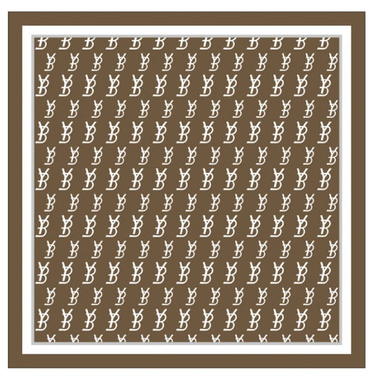 Chocolate Brown YB scarf