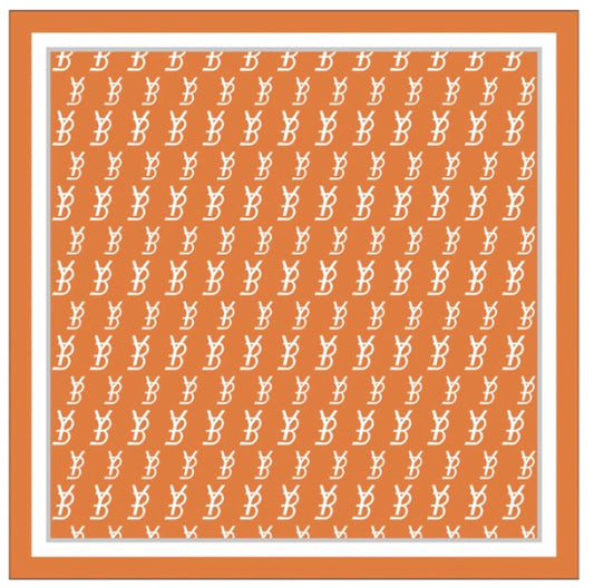 Burnt Orange YB scarf